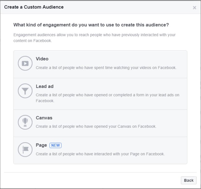 facebook-audience-personnalisee