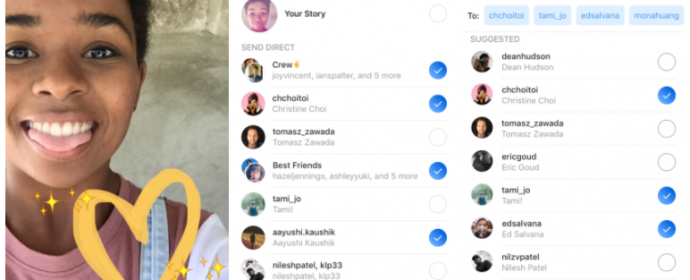 Instagram lance les live vidéo et les messages éphémères