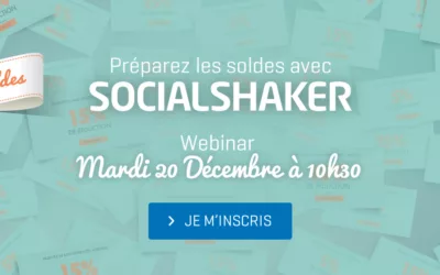 Les Soldes Socialshaker c'est jusqu'au 31 janvier!