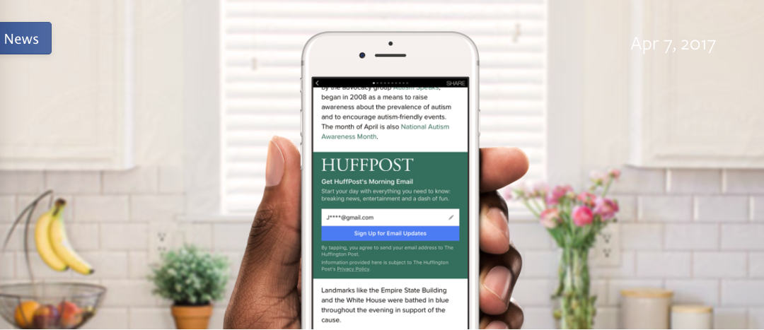 Facebook Instant Articles: arrivée des CTA e-mails et page like