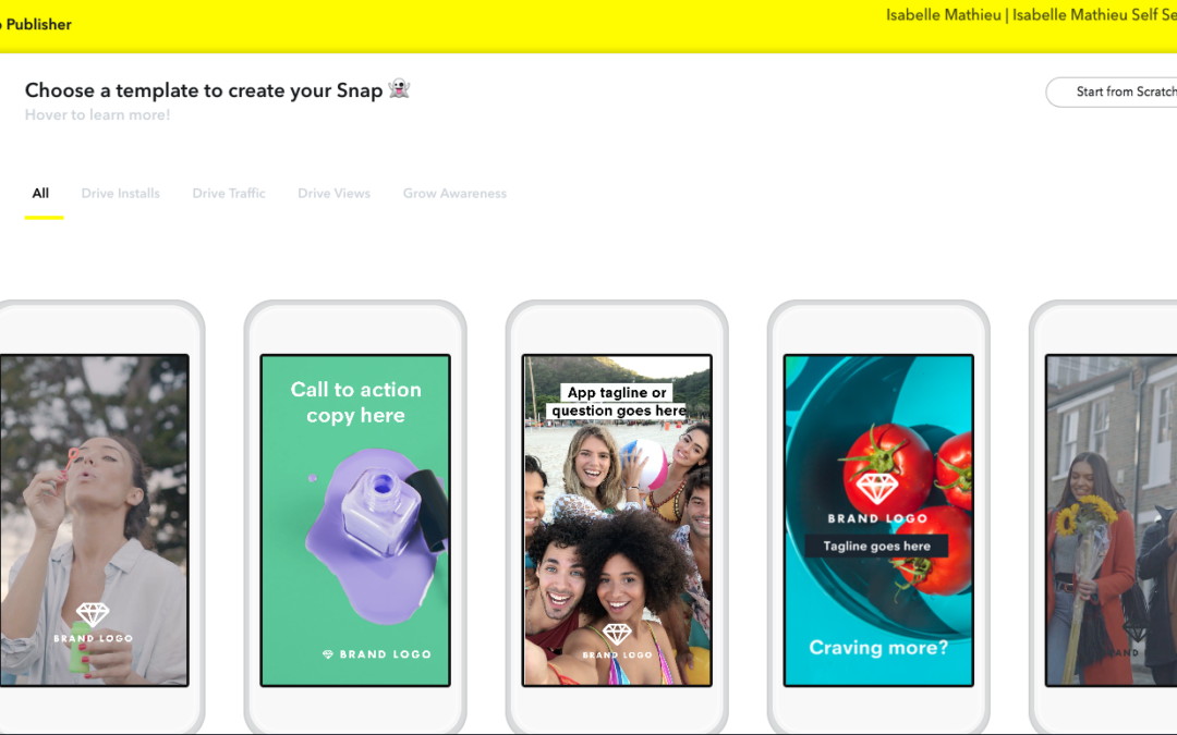 Snap Publisher, le nouvel outil pour créer des vidéos verticales facilement