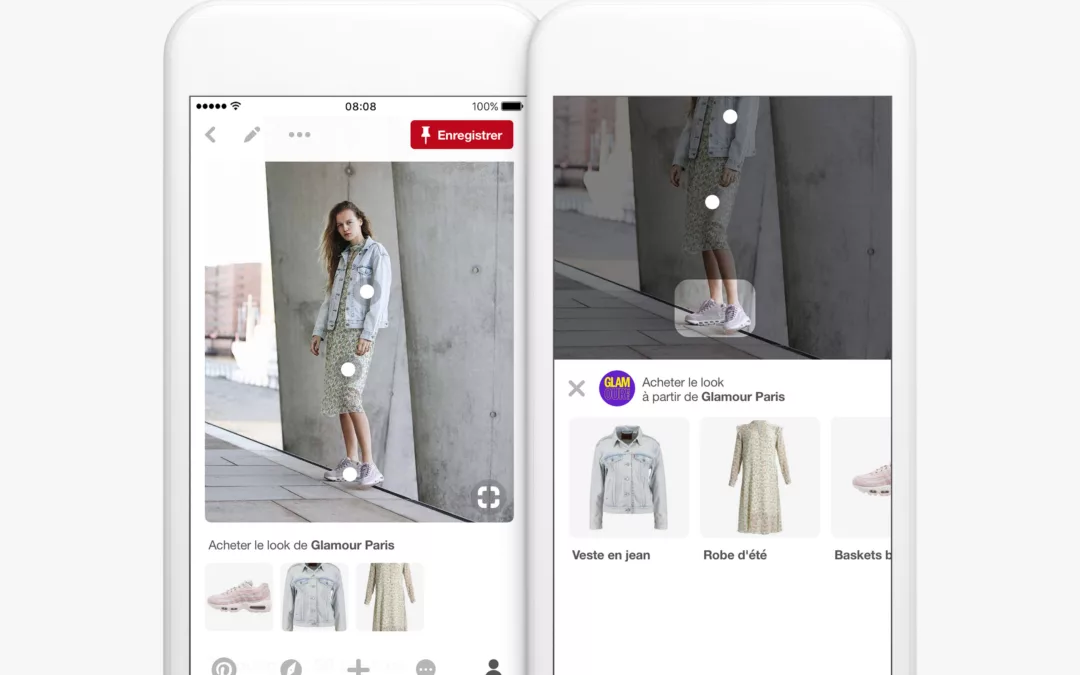 Pinterest déploie sa fonctionnalité e-commerce Shop The Look en France