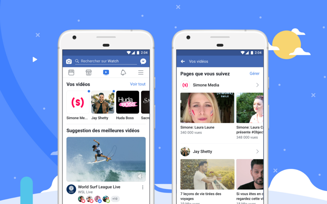 Facebook Watch est (enfin) déployée en France