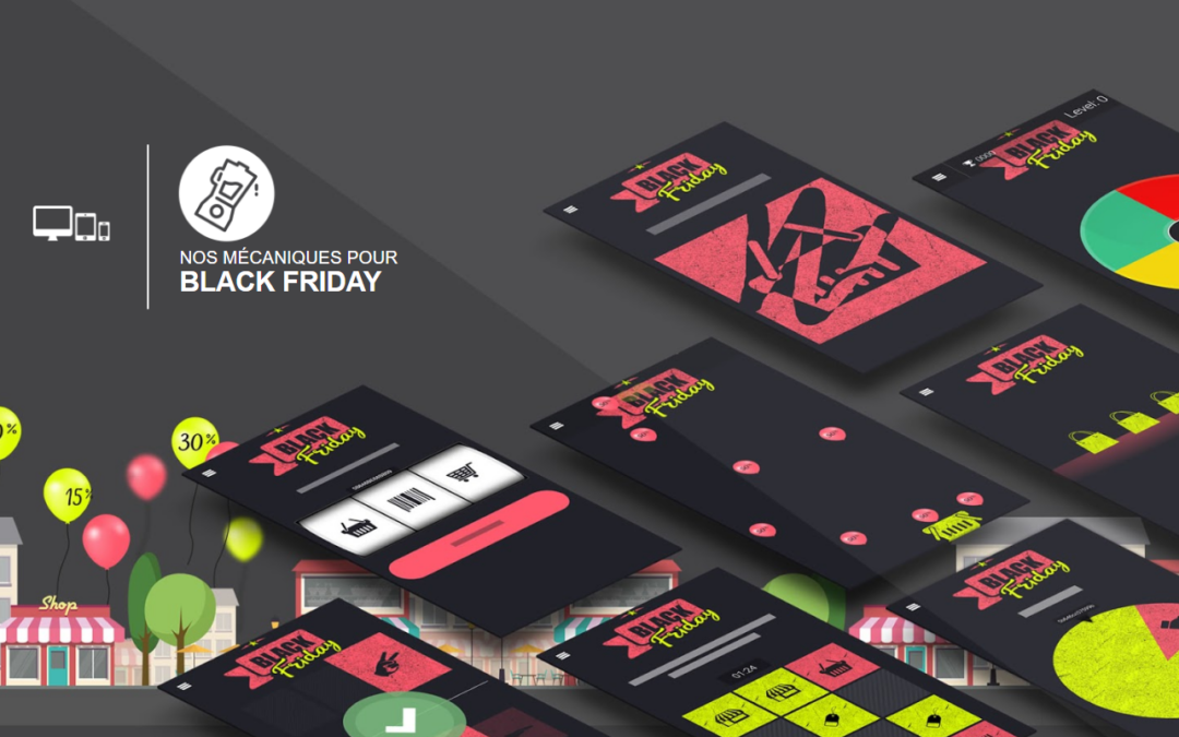Catalogue de jeux concours marketing pour le Black Friday