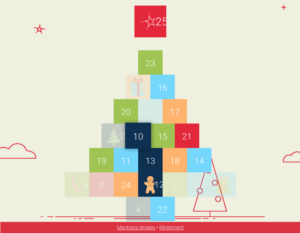 jeu concours digital noël