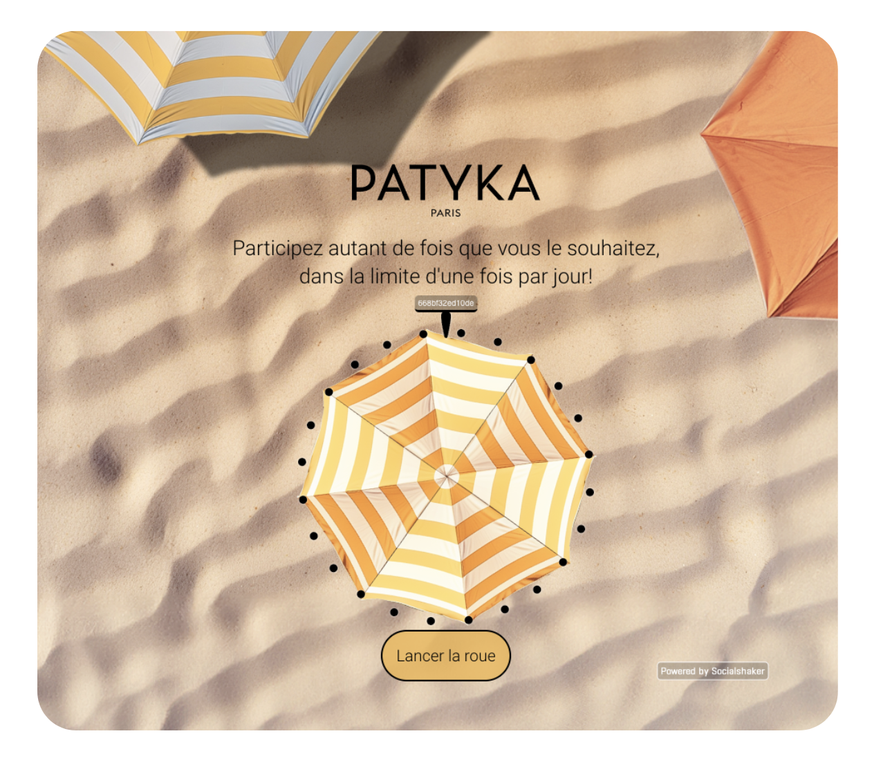 Patyka - idées jeu concours été