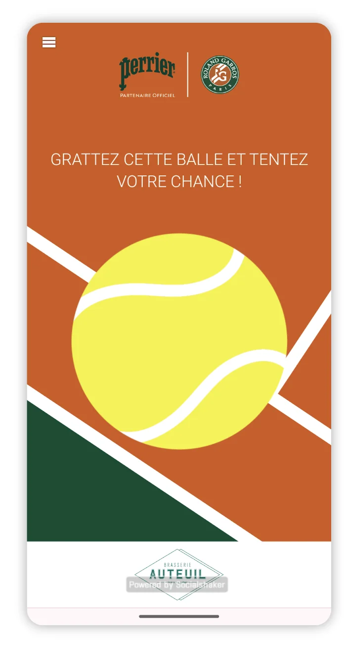 Auteuil Brasseries - temps fort sportif - mobile