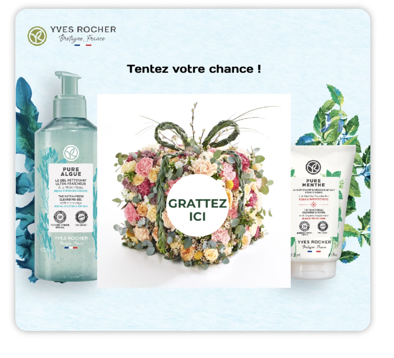 Yves Rocher - Grattage