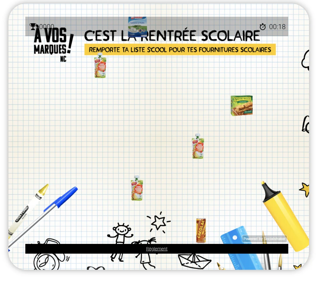 A vos marques - jeux concours rentrée