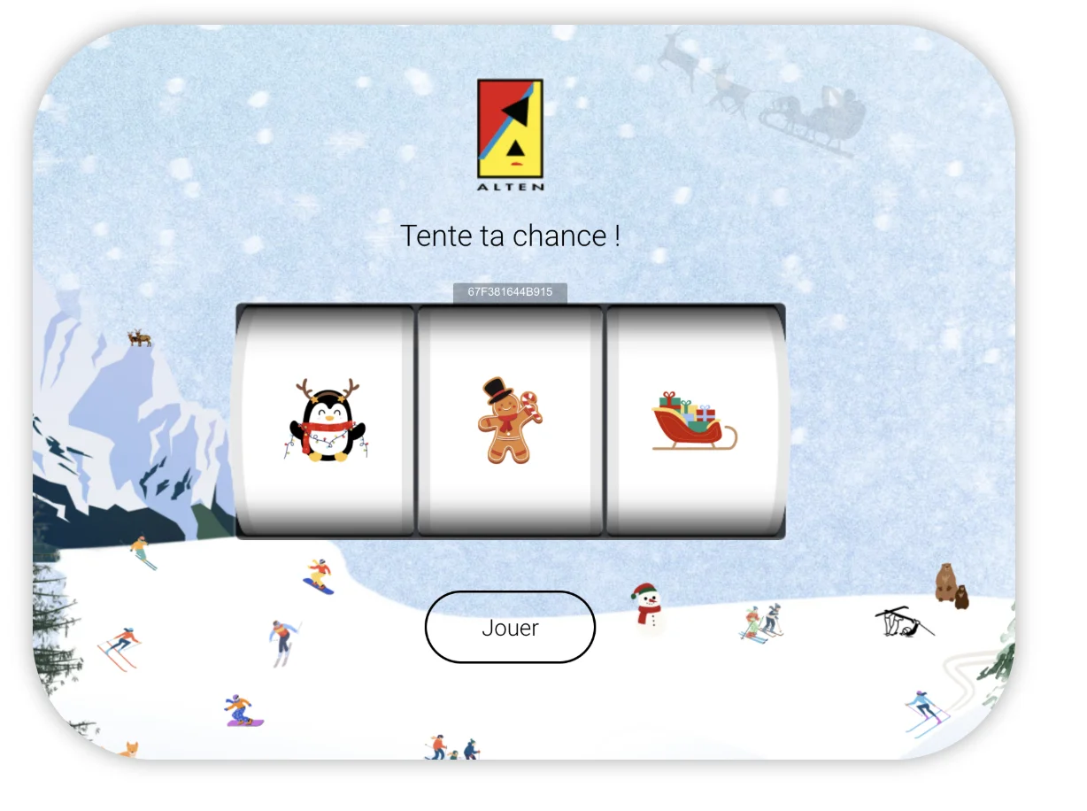 alten jackpot - campagne marketing noël